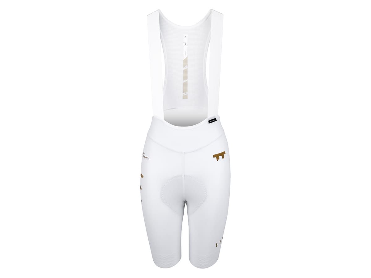 a Line Women's Stay Gold Bib Shorts 女款車褲 / 白金 S