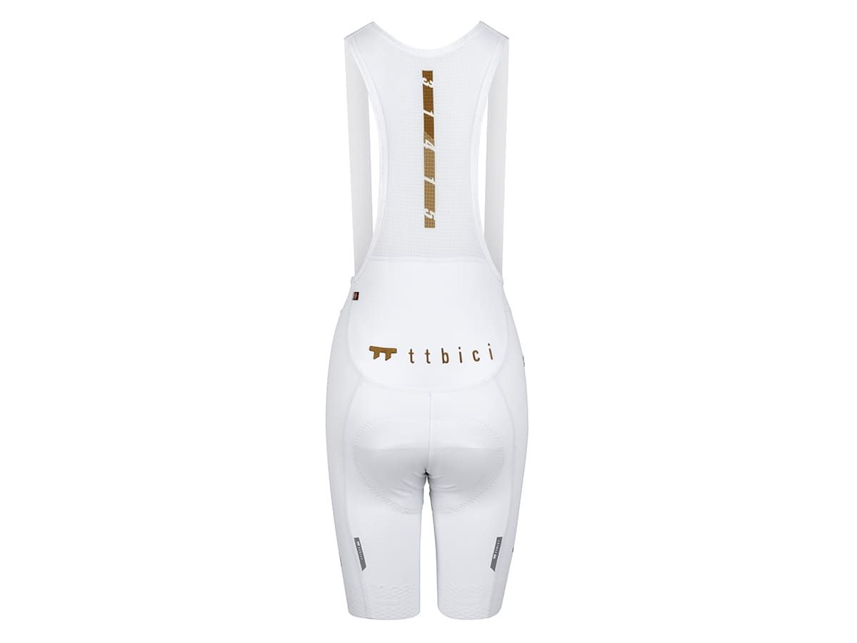 a Line Women's Stay Gold Bib Shorts 女款車褲 / 白金 S
