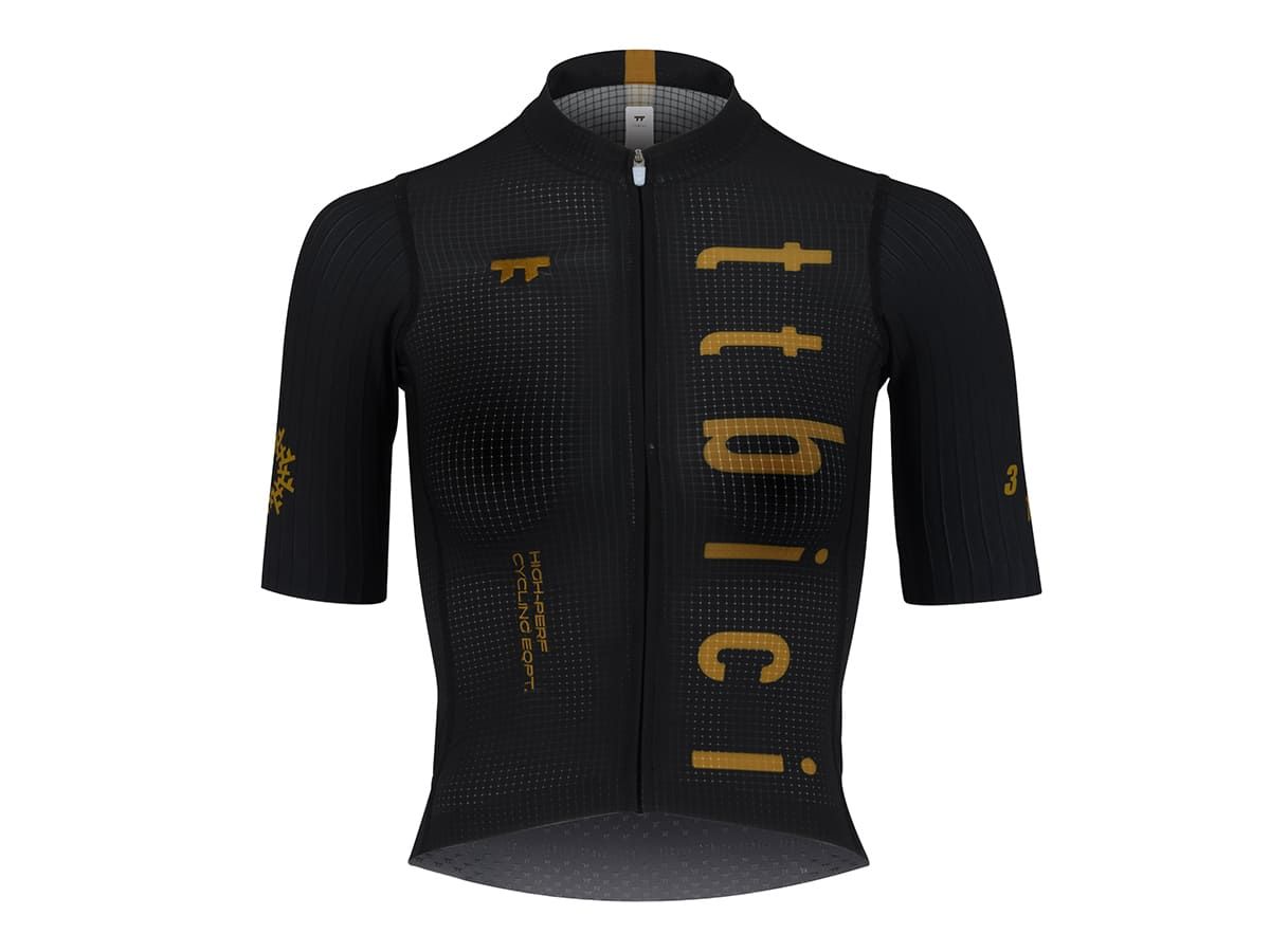 a Line Women's Stay Gold Aero Jersey 女款空力車衣 / 黑金
