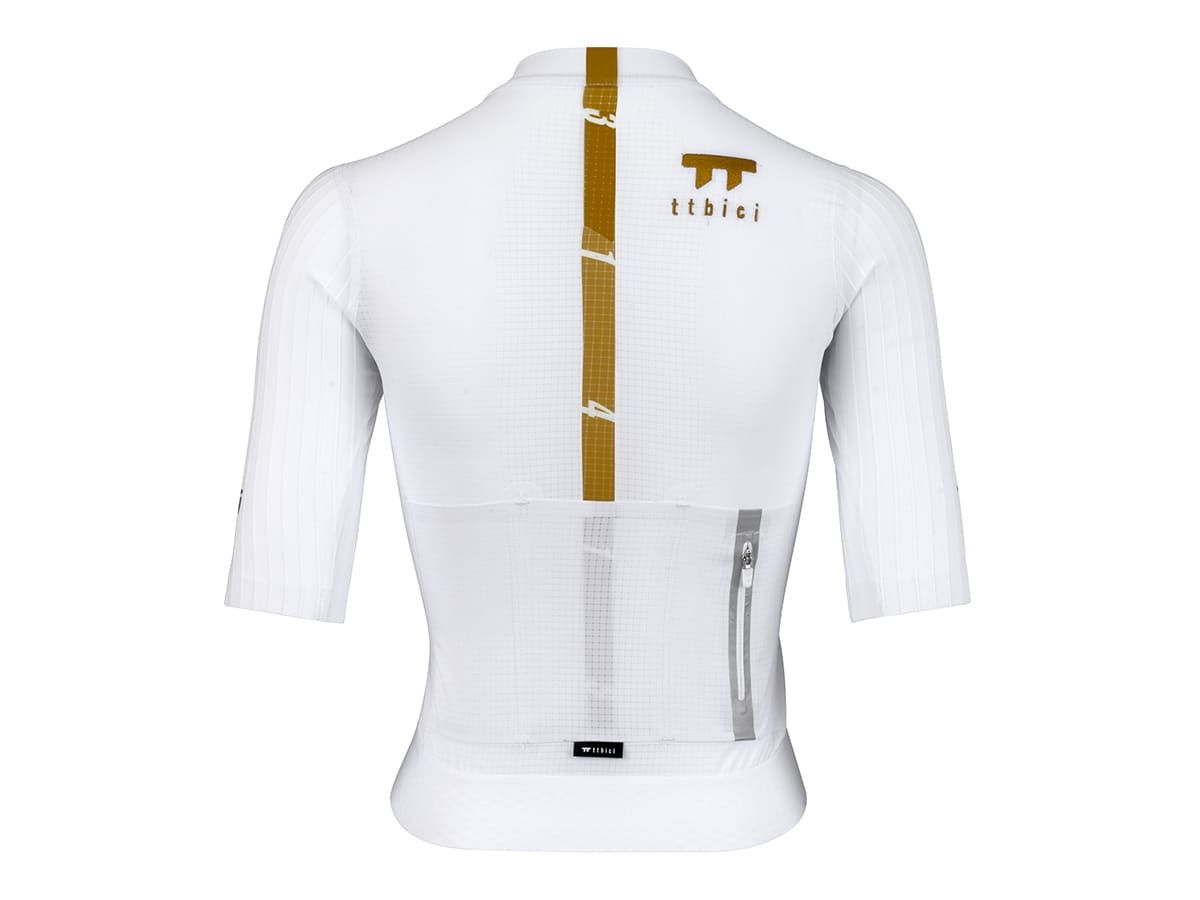 a Line Women's Stay Gold Aero Jersey 女款空力車衣 / 白金 L