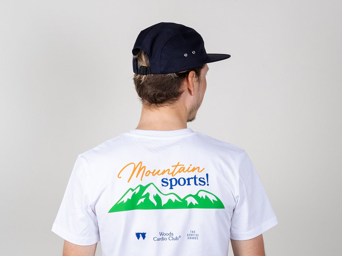 The Service Course Woods Cardio Club Mountain Sports 五片復古帽