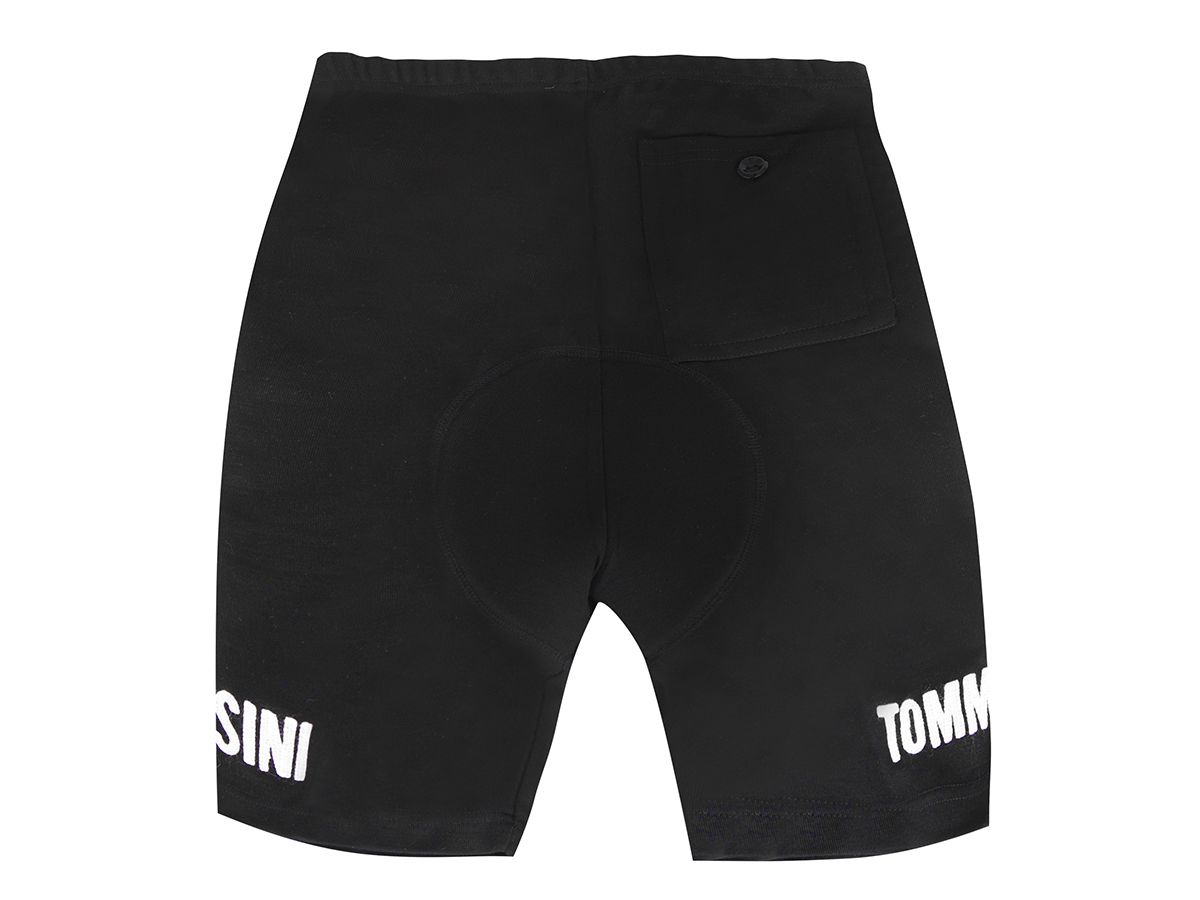 Tommasini LONG WOOL VINTAGE SHORTS/ 復古/ 短袖羊毛車褲/ 非吊帶