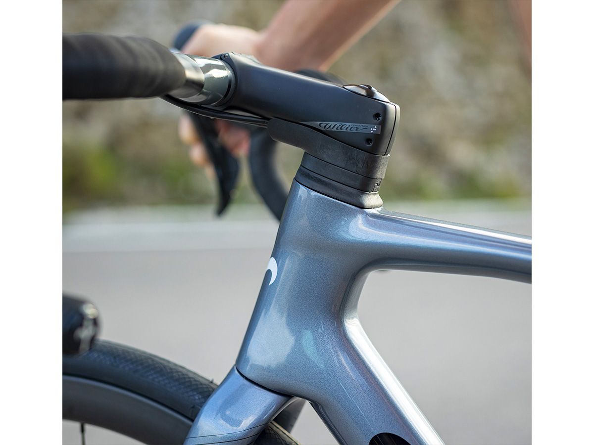 Wilier Triestina 0 SL 爬坡車 SHIMANO ULTEGRA 8170 DI2 12S/ NDR38 碳纖維碟煞輪組 亮灰/藍 M
