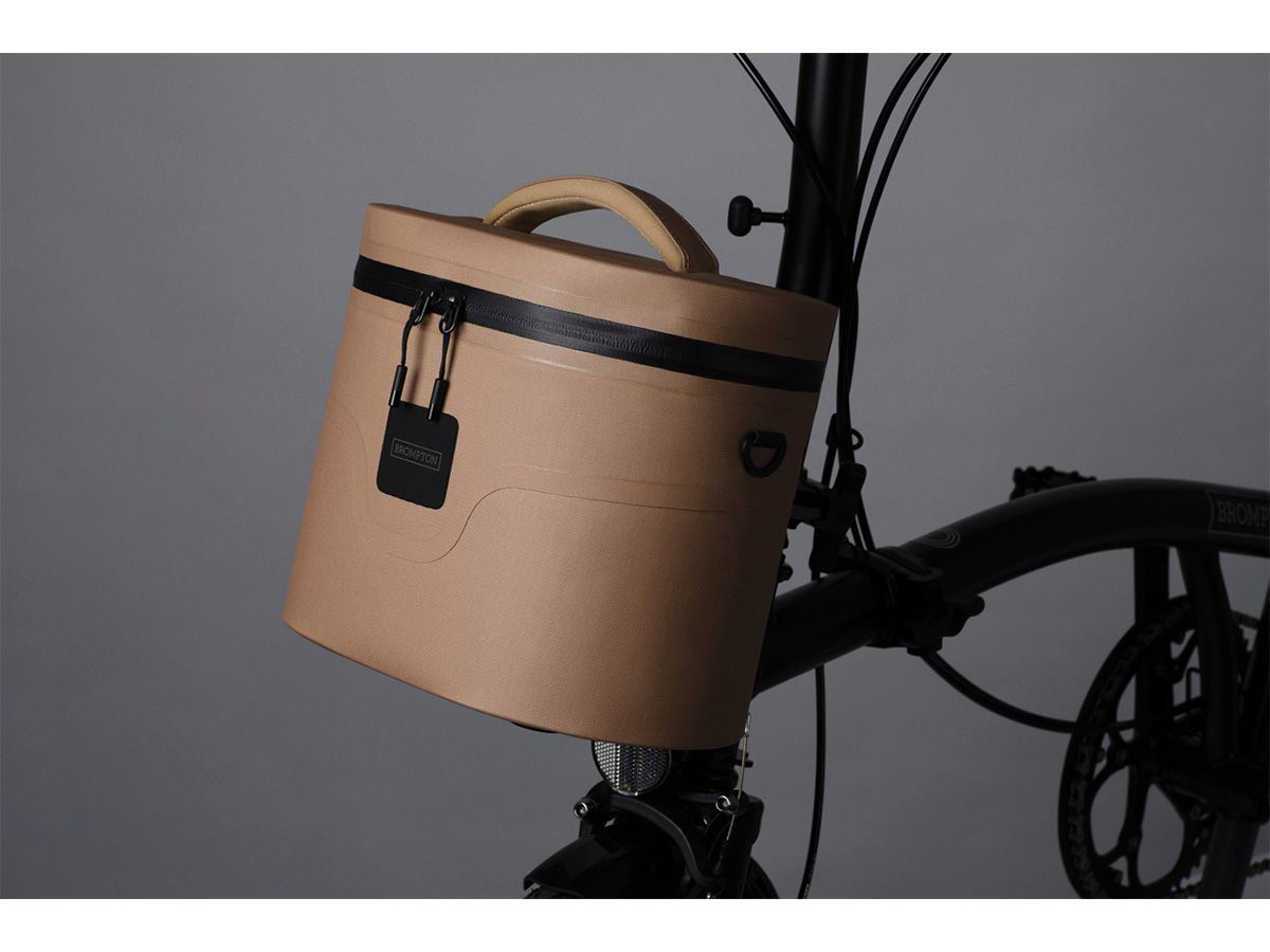 Brompton 防水拉鍊包 5L(大) 沙色