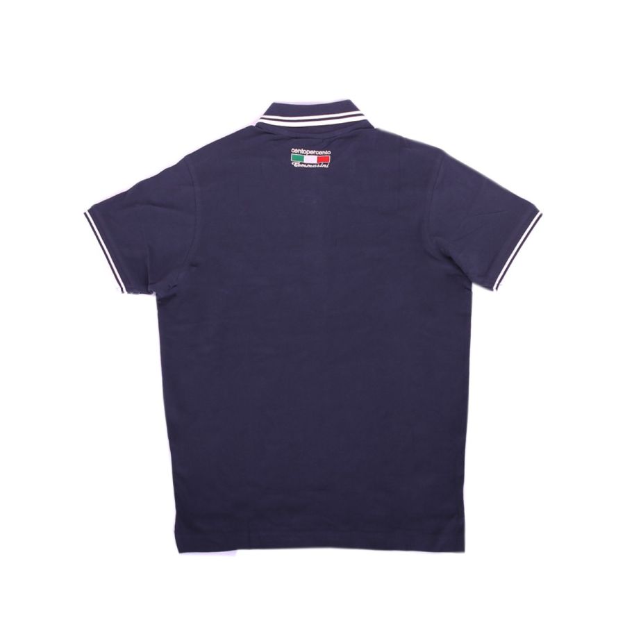 Tommasini 藍色 POLO 衫 男版