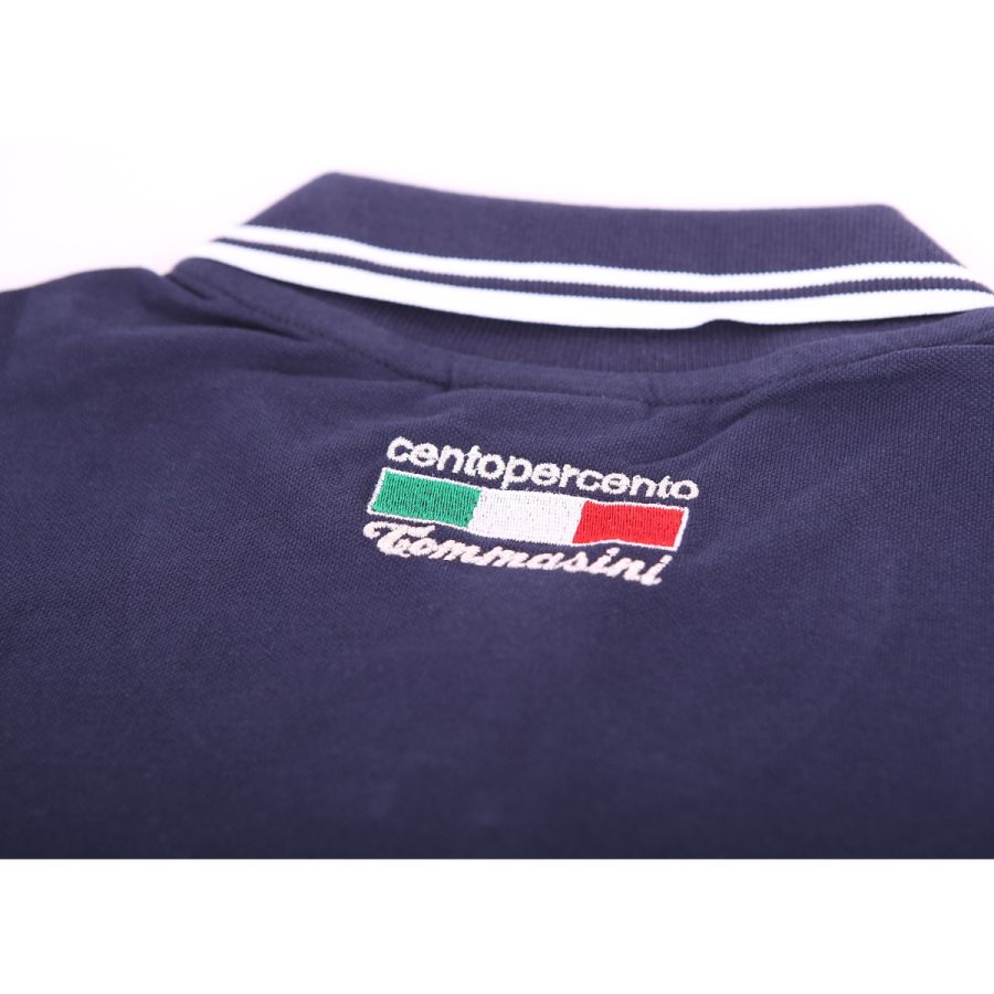 Tommasini 藍色 POLO 衫 男版