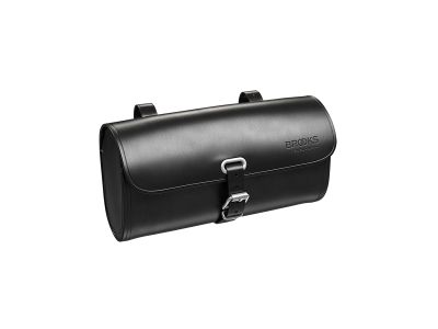 Brooks Challenge 皮革坐墊包 0.5L 黑色