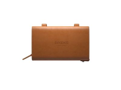 Brooks D-Shaped 皮革坐墊包 0.75L 蜂蜜色