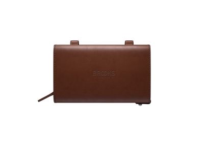 Brooks D-Shaped 皮革坐墊包 0.75L 褐色