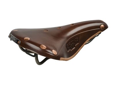 Brooks B17 Special Titanium 皮革座墊 褐色