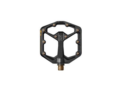 Crankbrothers STAMP 11 平板踏板 - 小 黑金色