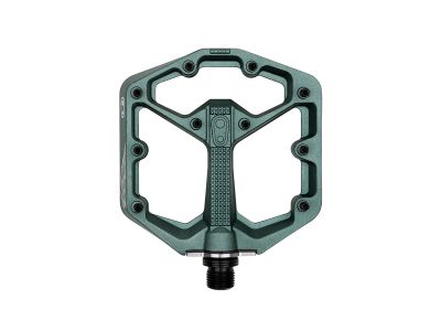 Crankbrothers STAMP 7 TOPO EDITION 平板踏板 - 小 綠色