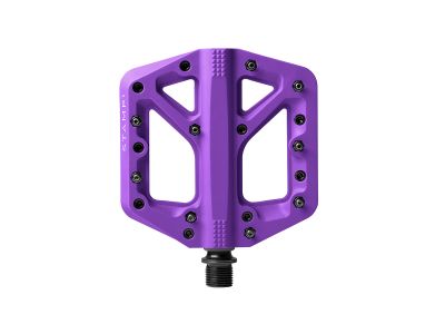Crankbrothers STAMP 1 平板踏板 - 小 紫色